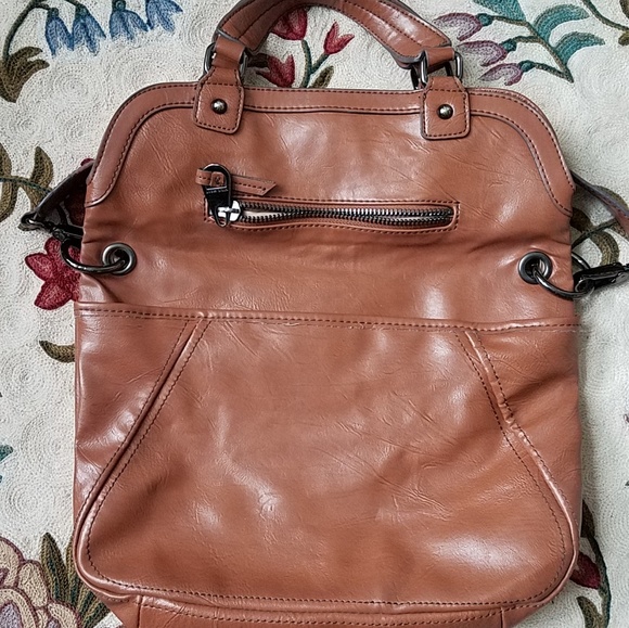 Nine West camel shoulder bag - Picture 3 of 5